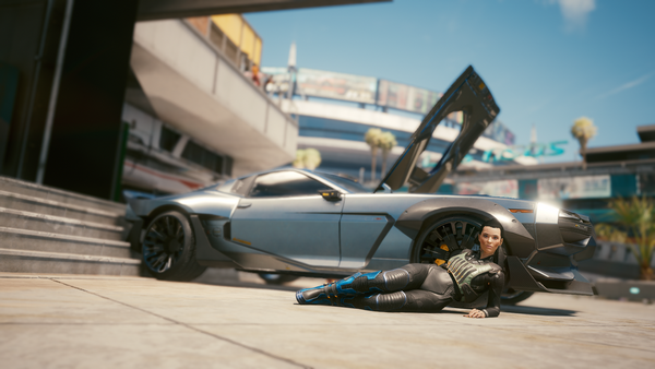 Скриншот из игры Cyberpunk 2077