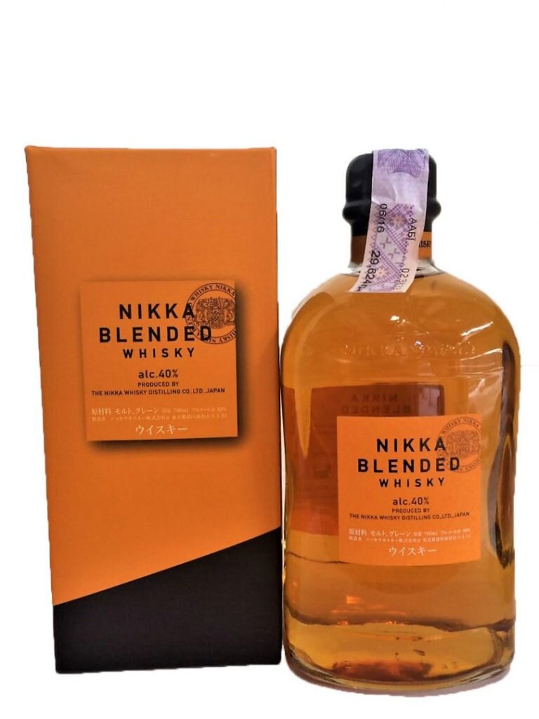 Японский виски. Виски Nikka Blended. Виски Nikka Blended, 0.7 л. Японский виски Никка. Виски японские Ника Блендед.