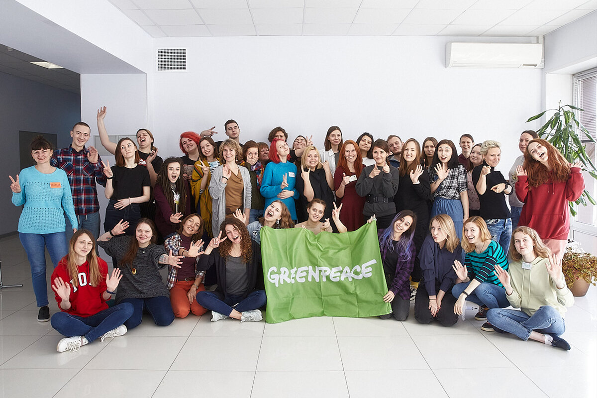 Волгоградские экоактивисты на воркшопе от Greenpeace в Подмосковье