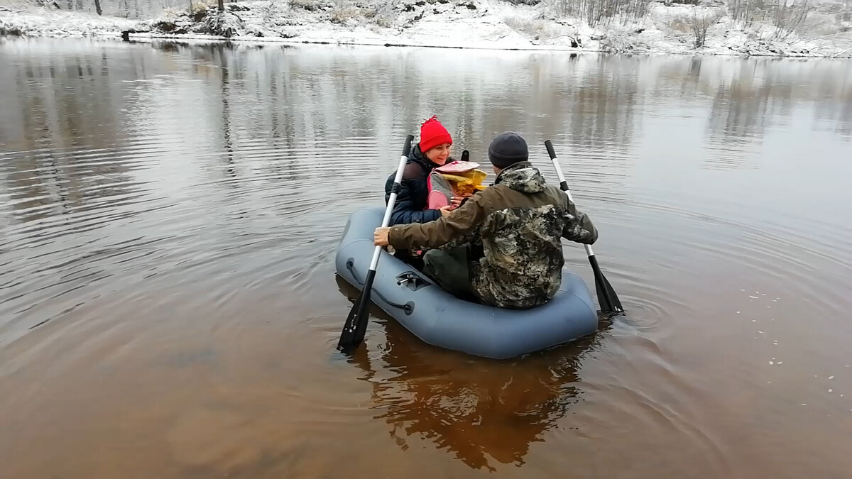 Фото автора. Лоцман С-200 на воде