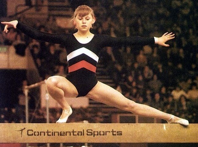Фото: www.sovsport.ru звезда советской спортивной гимнастики - Елена Вячеславовна Мухина