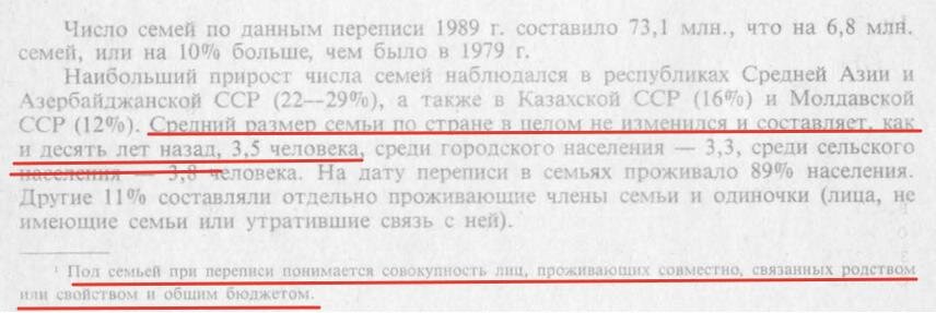 Определение семьи (домохозяйства) существенно не менялся на протяжении всего десятилетия 1979-1979 годов.  [1]