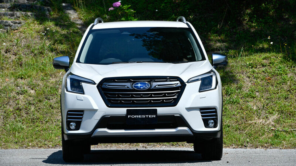 Обновленный Subaru Forester для рынка Японии