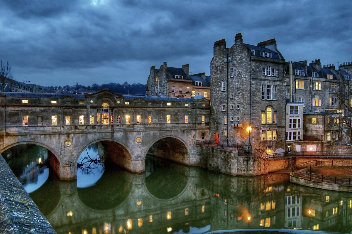 Bath city in england