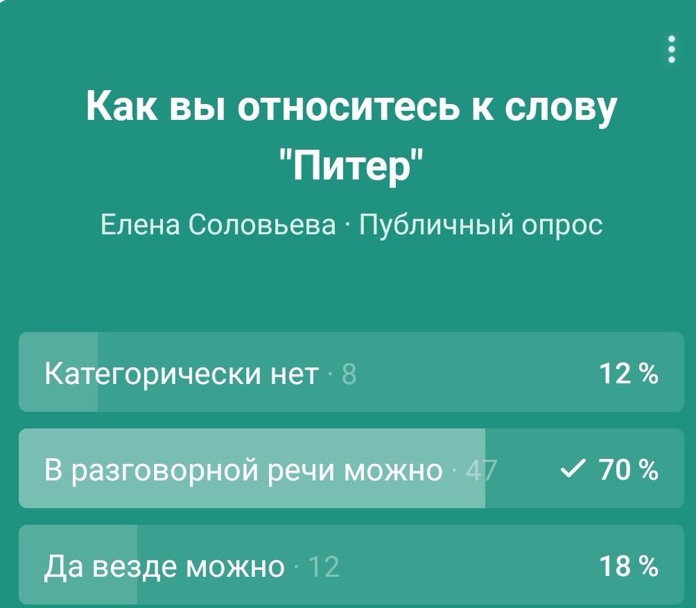 Голоса 67 человек