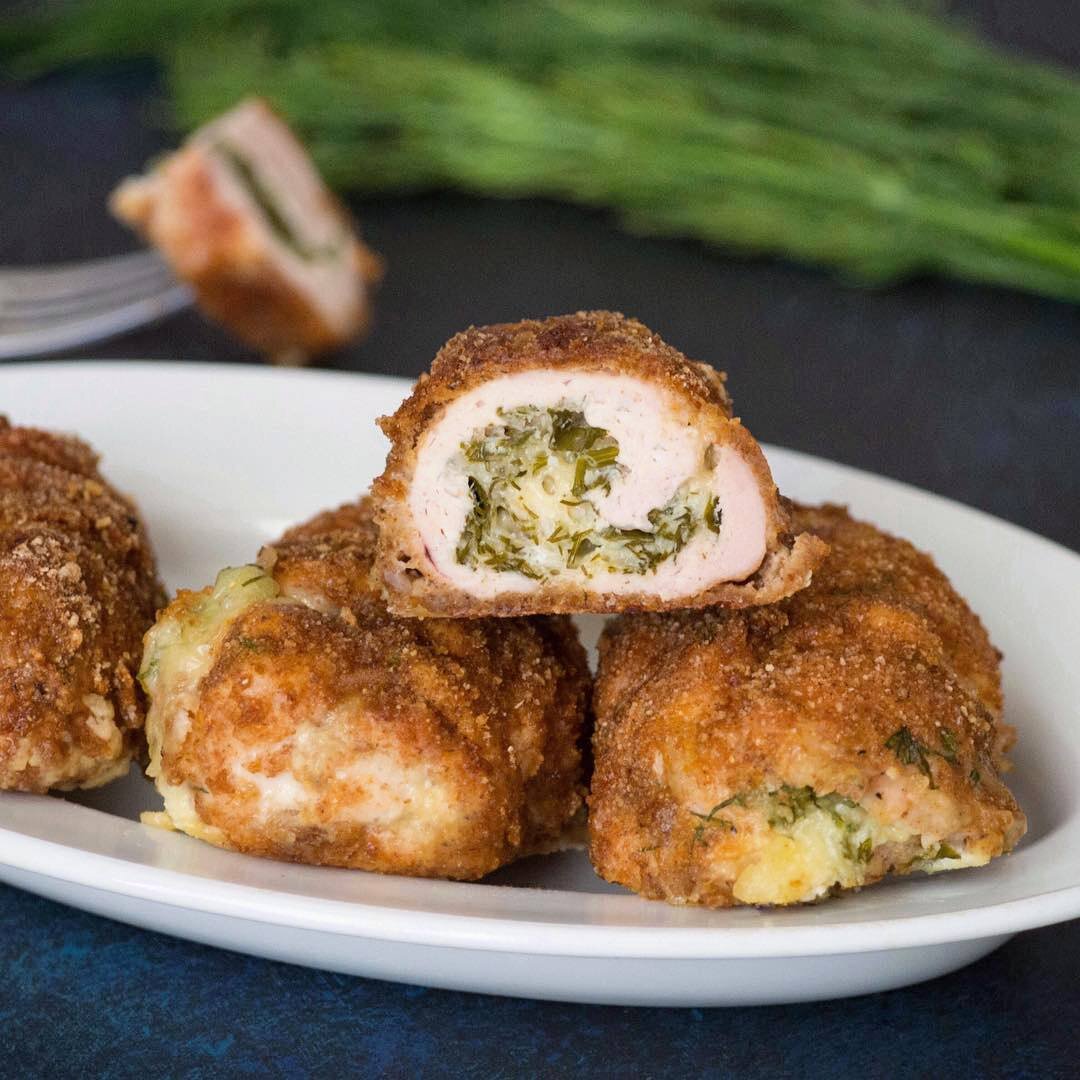 Рулетики - курица