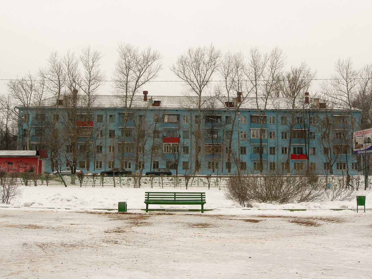 Пятиэтажка на Букинском шоссе. Если я не ошибаюсь, дом 1 или 2