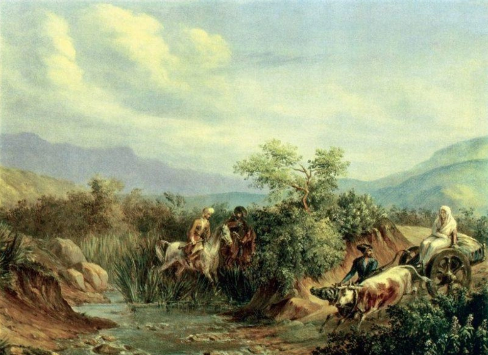 Картина М.Ю.Лермонтова Источник: https://www.pinterest.com