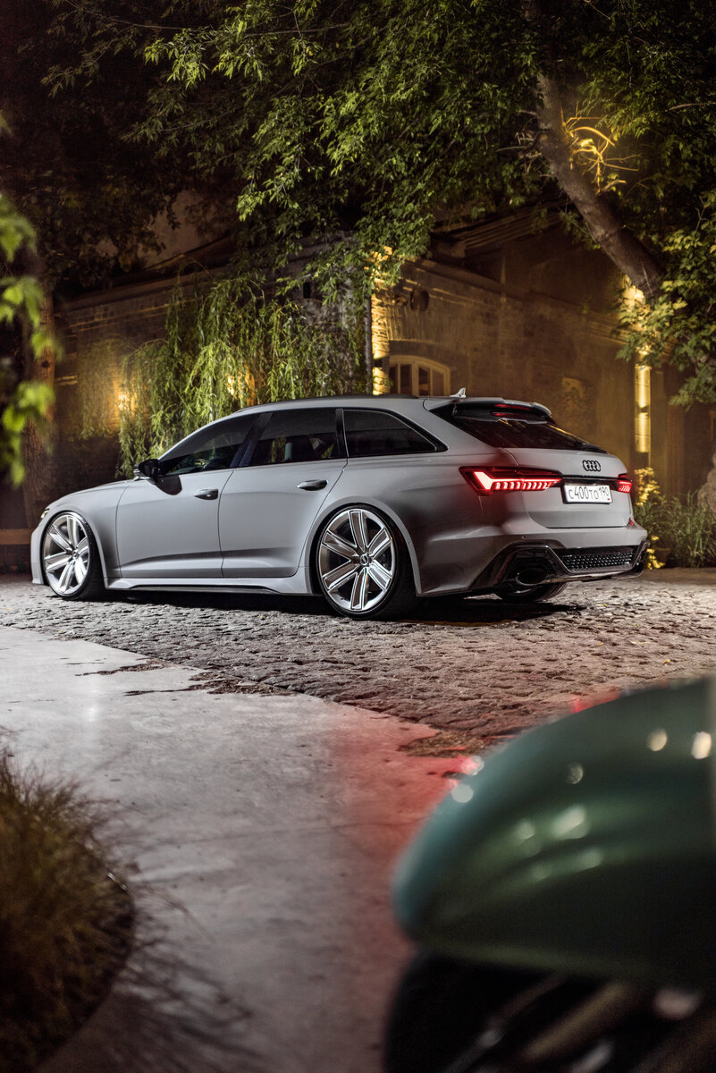 Audi RS6 C8 на кованых дисках Power Wheels 