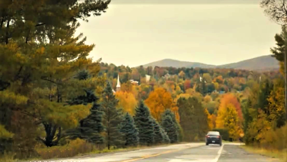 Потрясающая природа Канады. Скрин из фильма. 