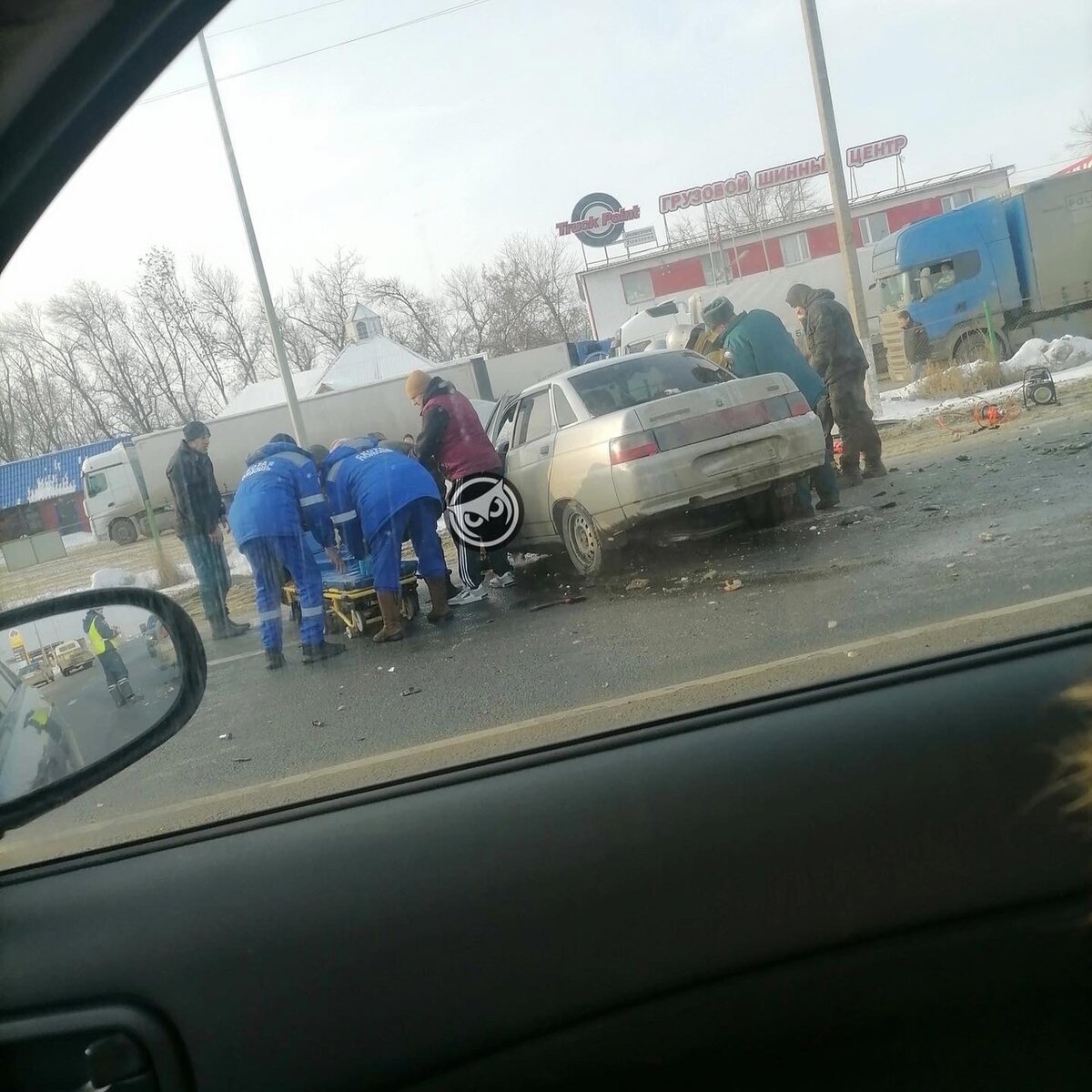 ДТП В Пензенской области на трассе м5