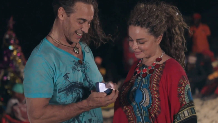      Тарзан и Наташа Королева. Кадр из шоу «Племя» Екатерина Тим