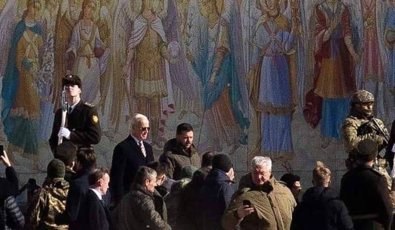    Джо Байден приехал в Киев к своим подопечным