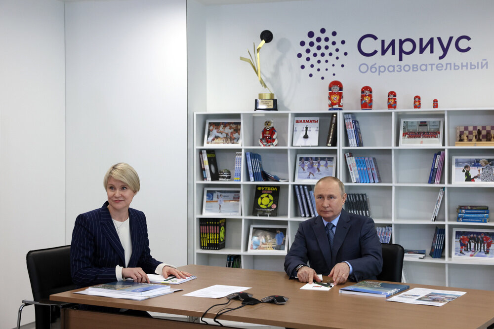 Владимир Путин — частый гость «Сириуса»Фото: © Администрация Президента России