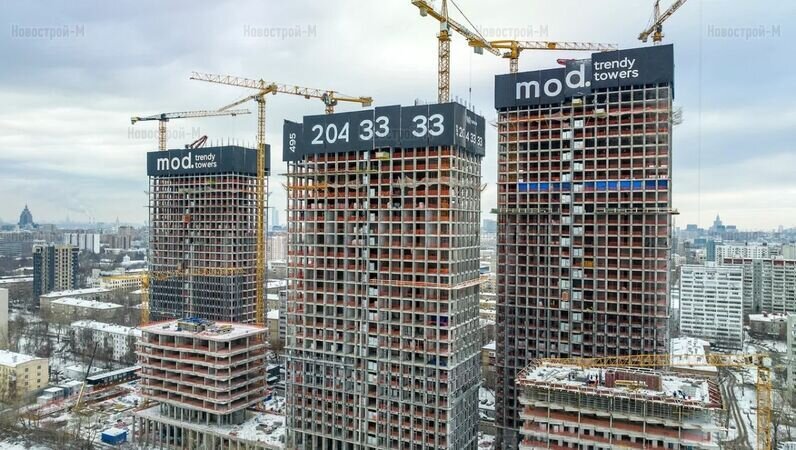 ЖК MOD. Фотосъемка Новострой-М