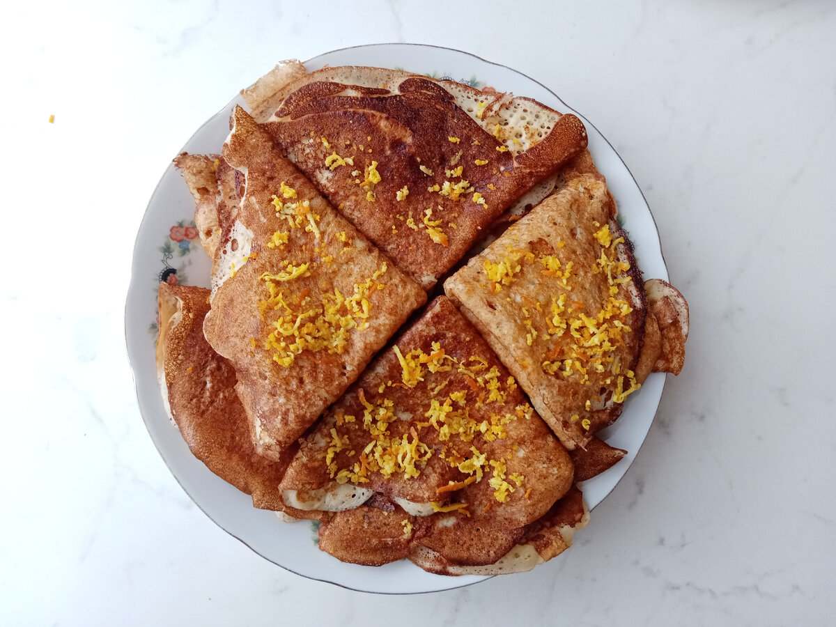 Апельсиновые блины