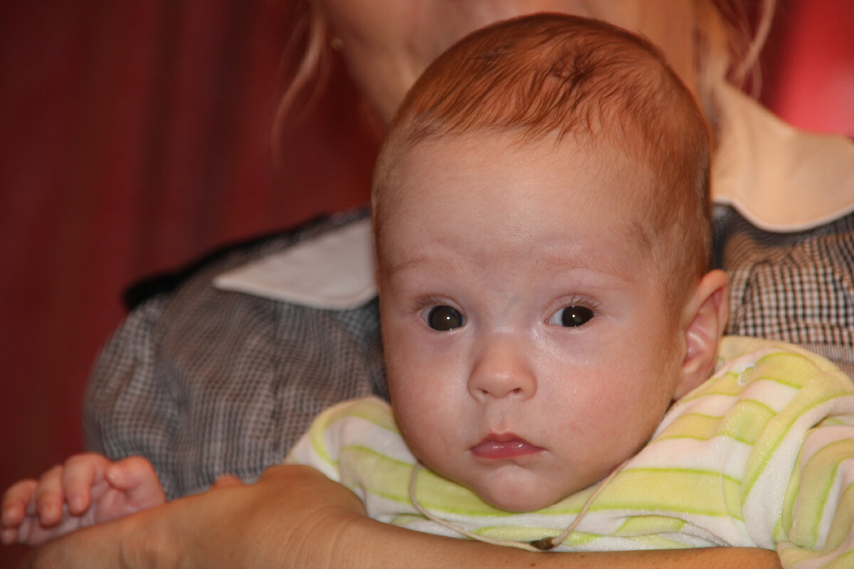 У меня нет фото сына того периода. Просто не. Было несколько, но я их не могу найти