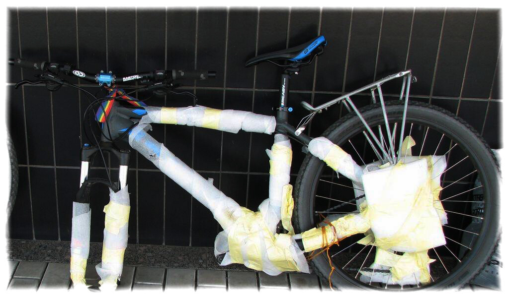 Защита велосипеда от повреждений