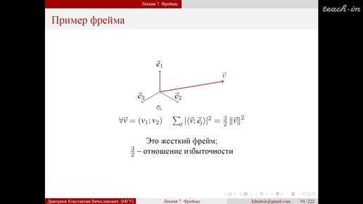 Дмитриев К.В.-Теория и практика обработки сигналов и полей - 7. Фреймы