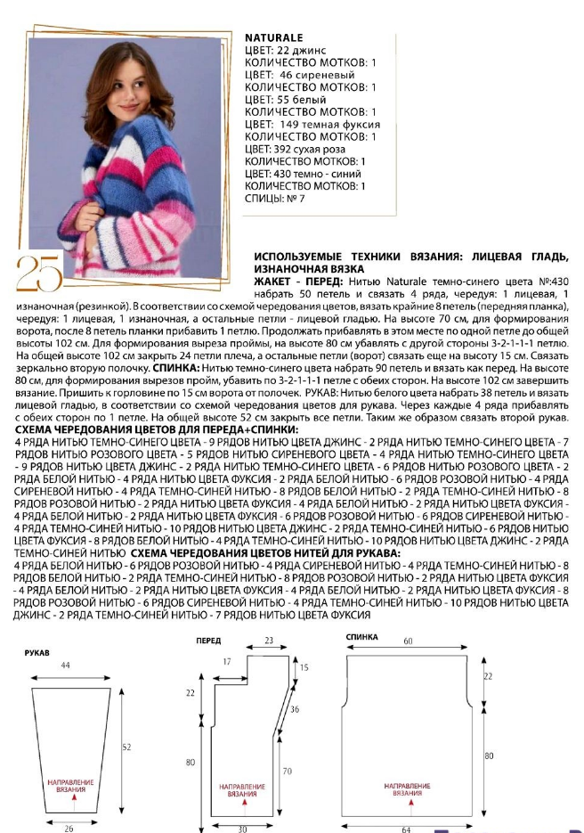 описание жакета