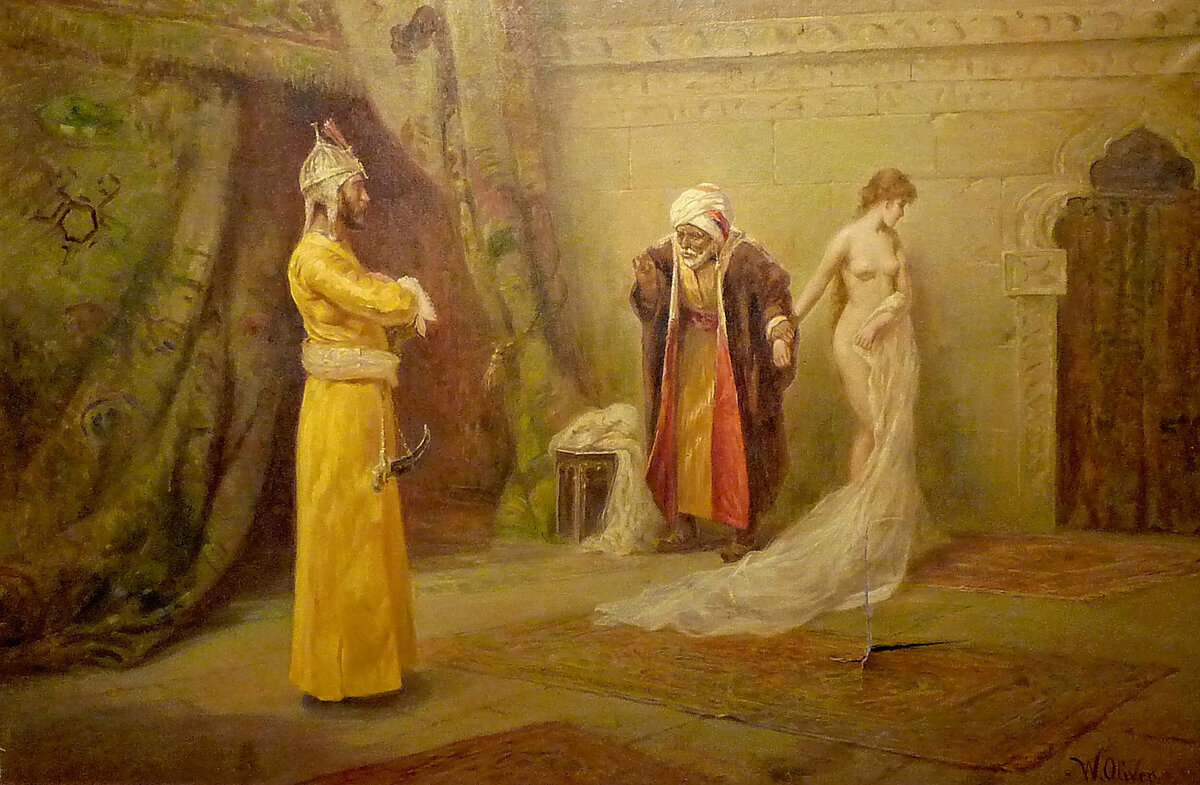 Художник Уильям Оливер. 