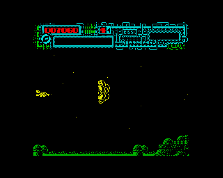 Летим над планетой, уничтожаем вражин...