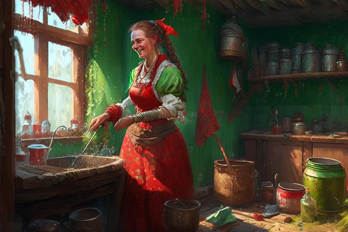 Изображение сгенерировано нейросетью ruDALL-e