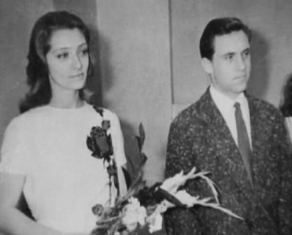 Свадебное фото Людмилы Абрамовой и Владимира Высоцкого. Источник: myrussia.life