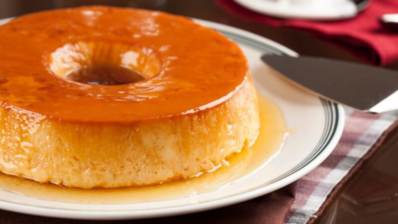 Классический парижский флан (Flan pâtissier)