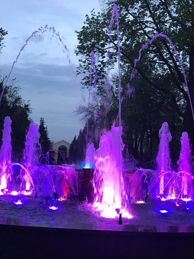 Фонтан в Круглом сквере