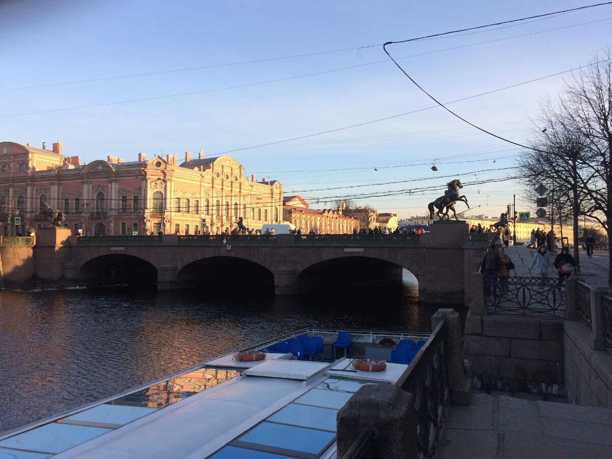 мост через фонтанку санкт петербург