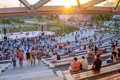    Концерт Первого московского летнего музыкального фестиваля «Зарядье» © Сайт мэра Москвы