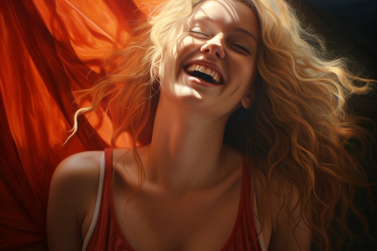 Счастливая женщина 