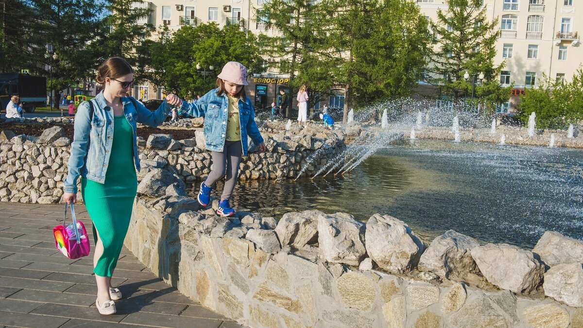 Погода вопреки прогноза была замечательная. День города Тюмень. #Тюменское лето 2023.