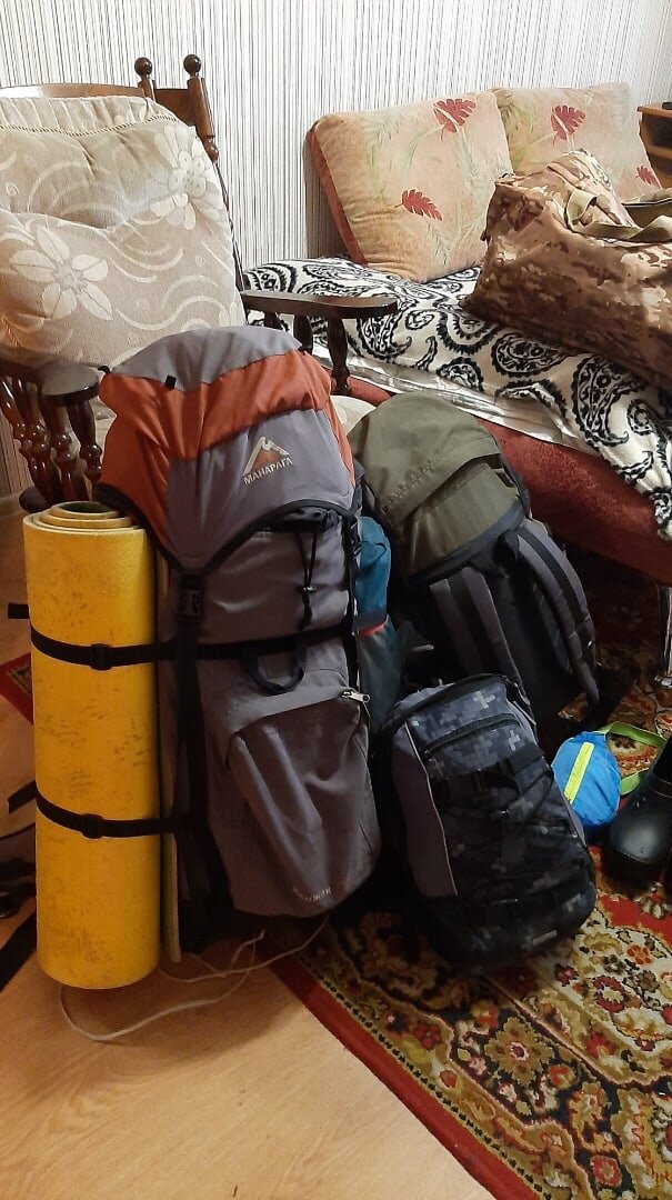 Должна получиться вот такая куча барахла!