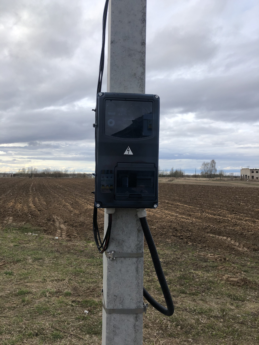 Наш столб. 