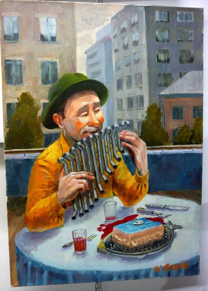 Игорь Ясаков "Ноктюрн" 70х50 хм