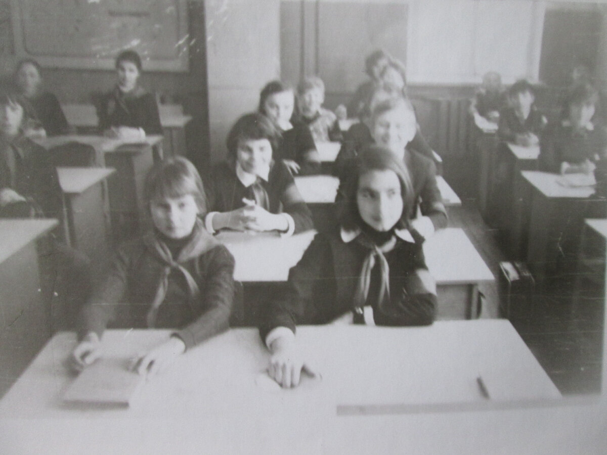 Пионерское собрание 1981 г.