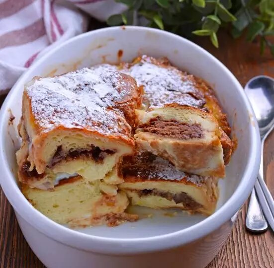 Запеканка из кулича.