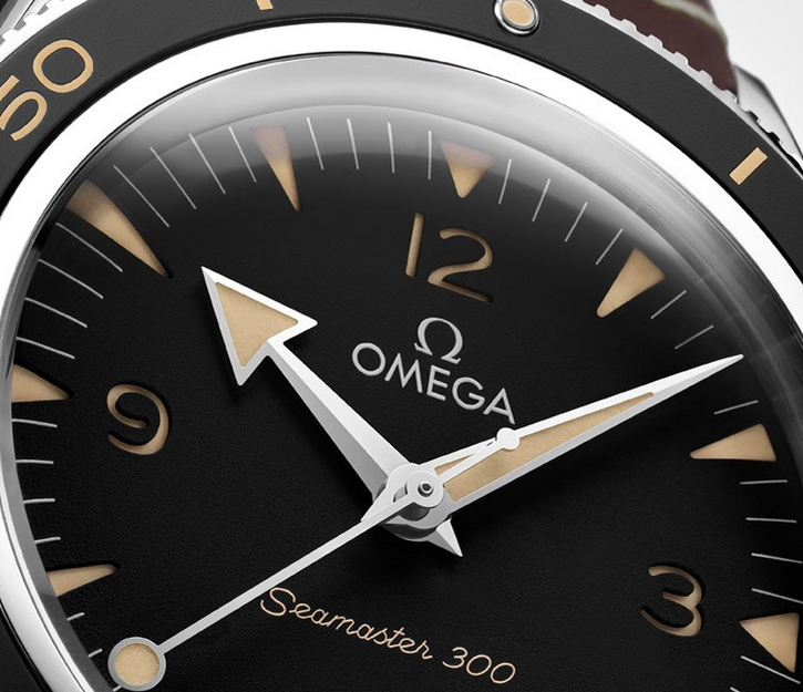 Сэндвич-циферблат OMEGA Seamaster 300 Master Chronometerе (Официальный сайт OMEGA)