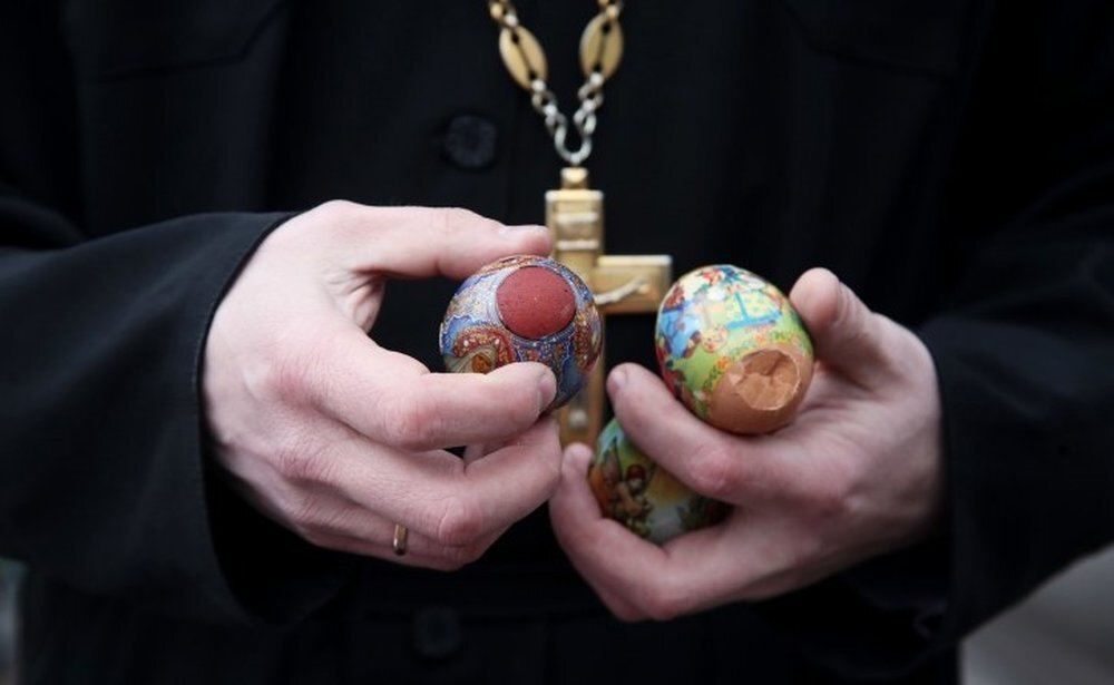 Традиция биться яйцами на пасху пришла из глубины веков.   фото: картинки яндекса. 