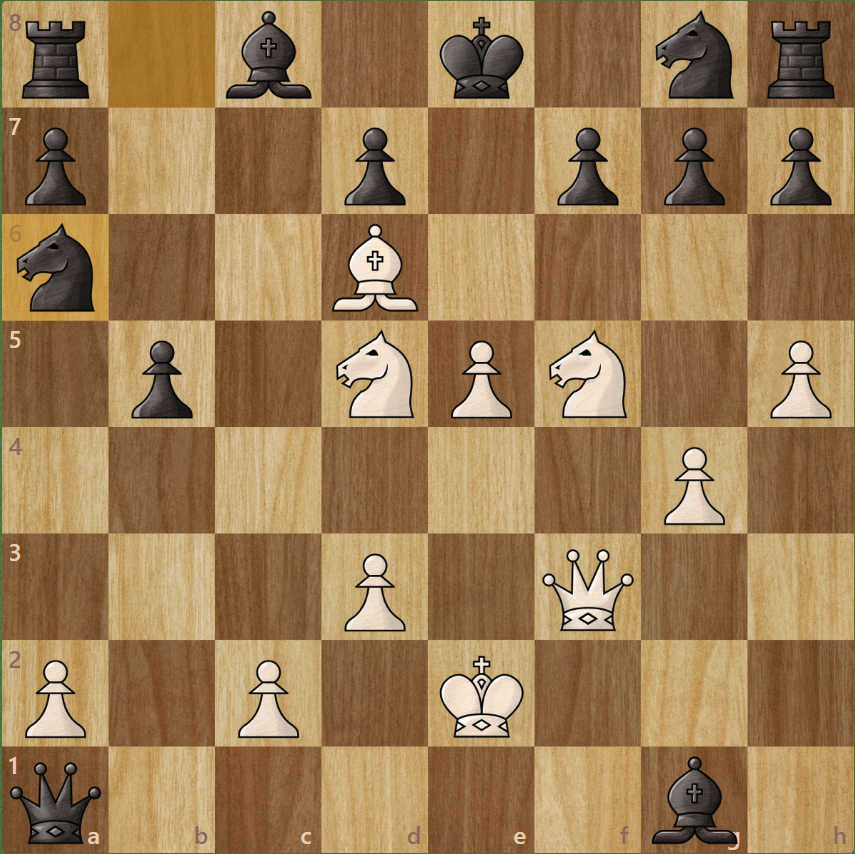 мат в 3 хода, ход белых