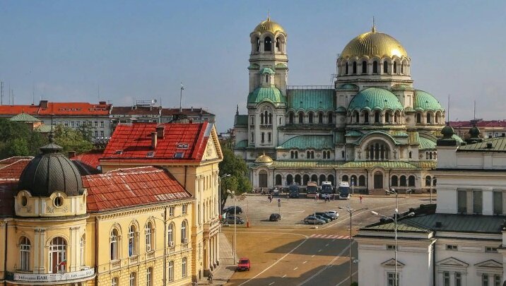 СТОЛИЦА БОЛГАРИИ-ГОРОД СОФИЯ. СОБОР АЛЕКСАНДРА НЕВСКОГО. (domaza.ru)