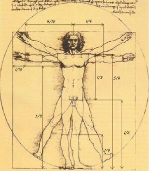 Витрувианский человек.
