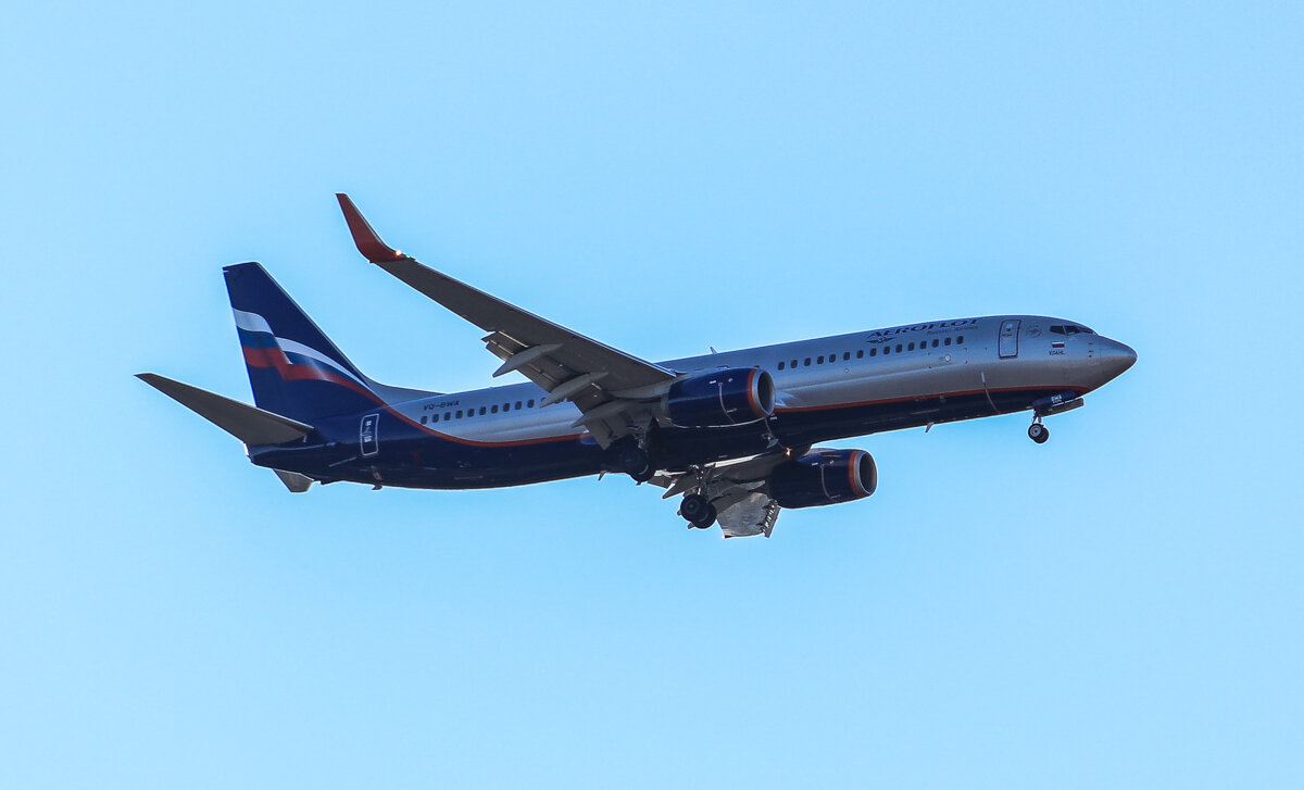 VQ-BWA Boeing-737-800 Аэрофлот SU2113 Афины