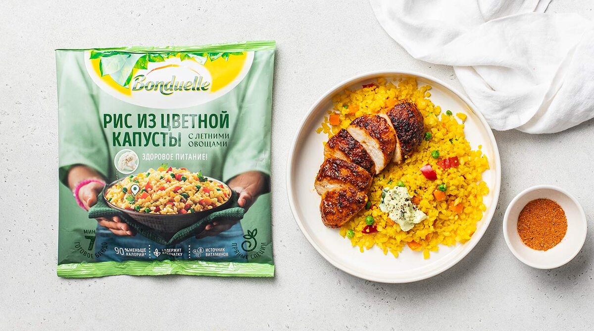 На фото -вариант сервировки блюда