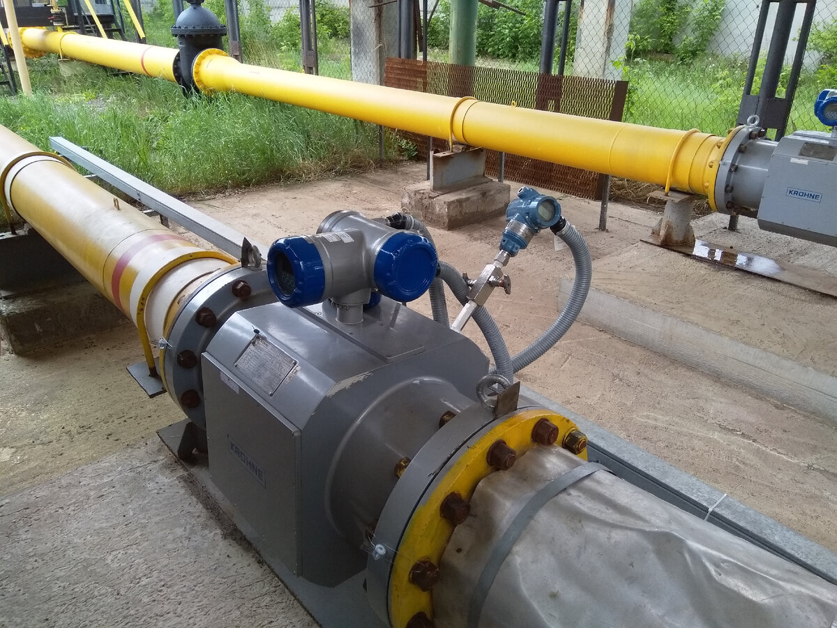 Измерение поставляемого газа при помощи УЗР 