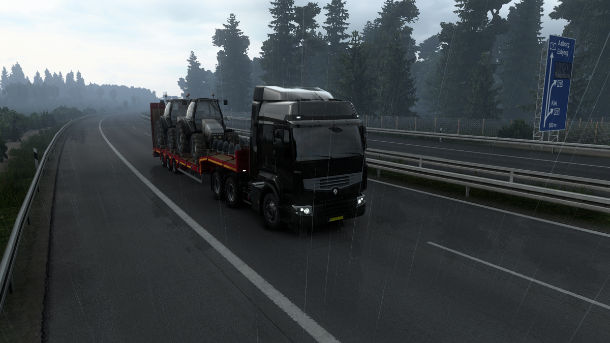 ПоездОЧКА под дождик, везу на камазе МИНИ КАМАЗИКИ (ладно трактора)