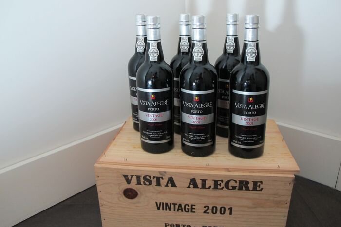 винтажные портвейн Vista Alegre 2001 года