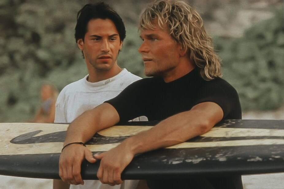 Кадр из фильма «На гребне волны», 1991